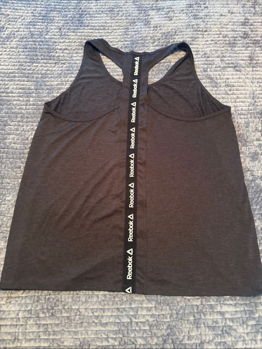 Reebok Black Racerback Performance Tank Top - Picture 5 of 6